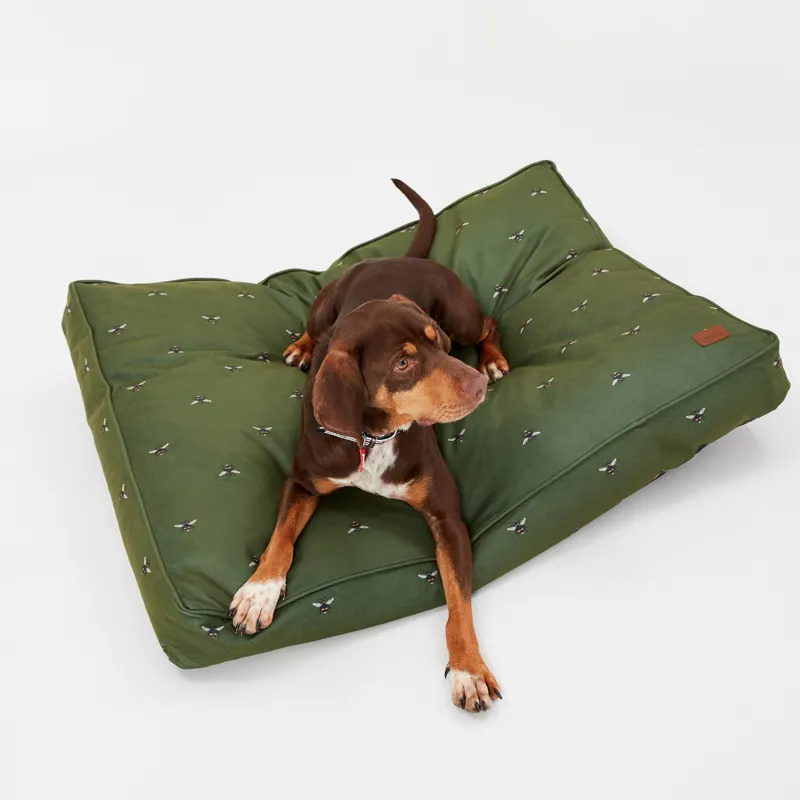 Joules Bee Print Dog Mattress-5